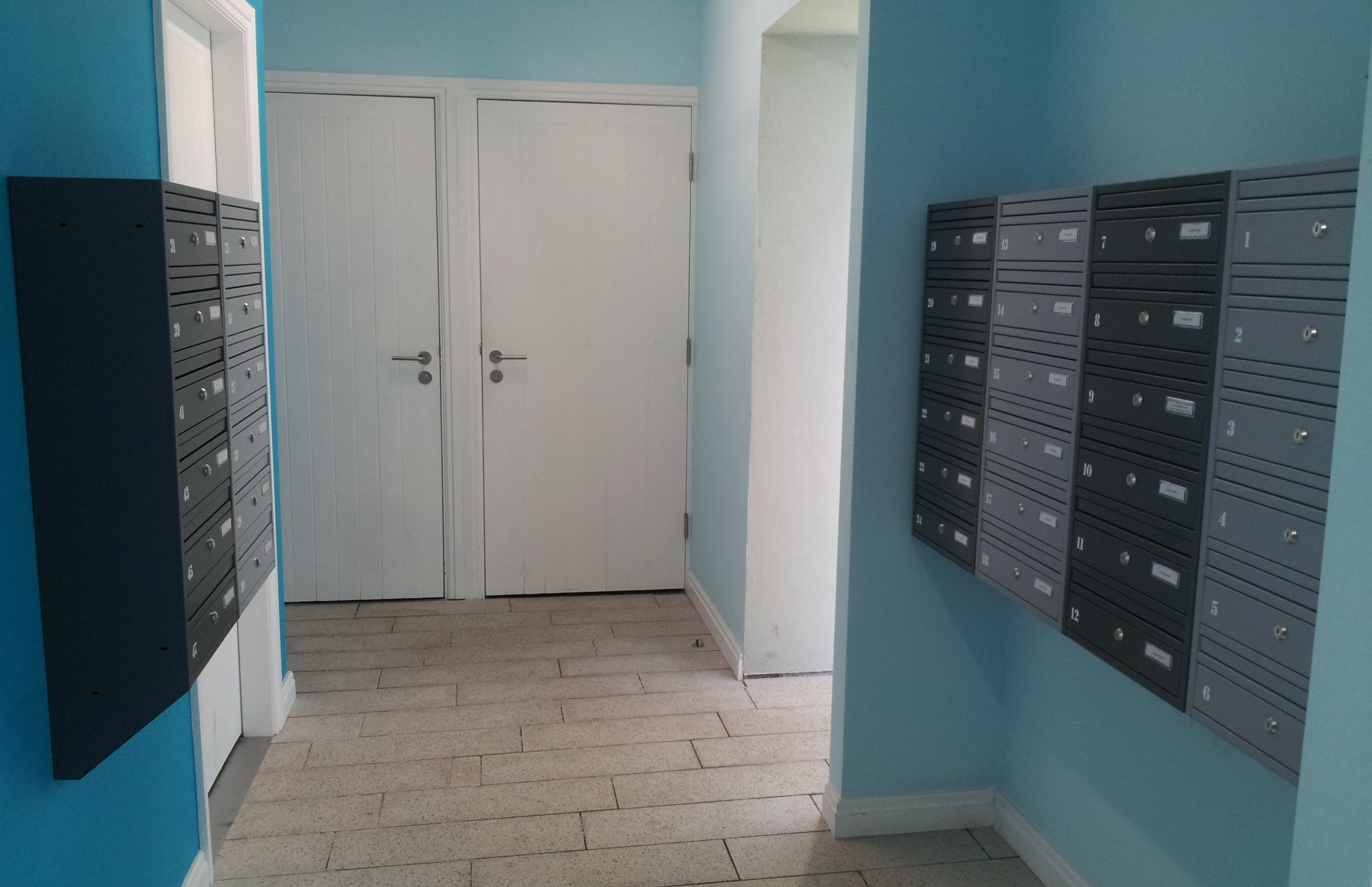 Realizacja: Skrzynki do zabudowy wielorodzinnej